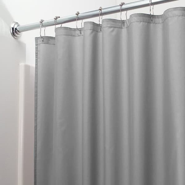 Shop Mildew Free Water Repellent Fabric Shower Curtain Liner On