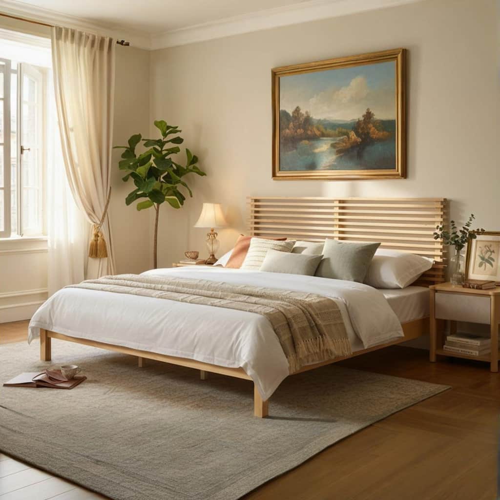 Christopher Knight Home - Arden Modern Wooden Bed Frame with Headboard