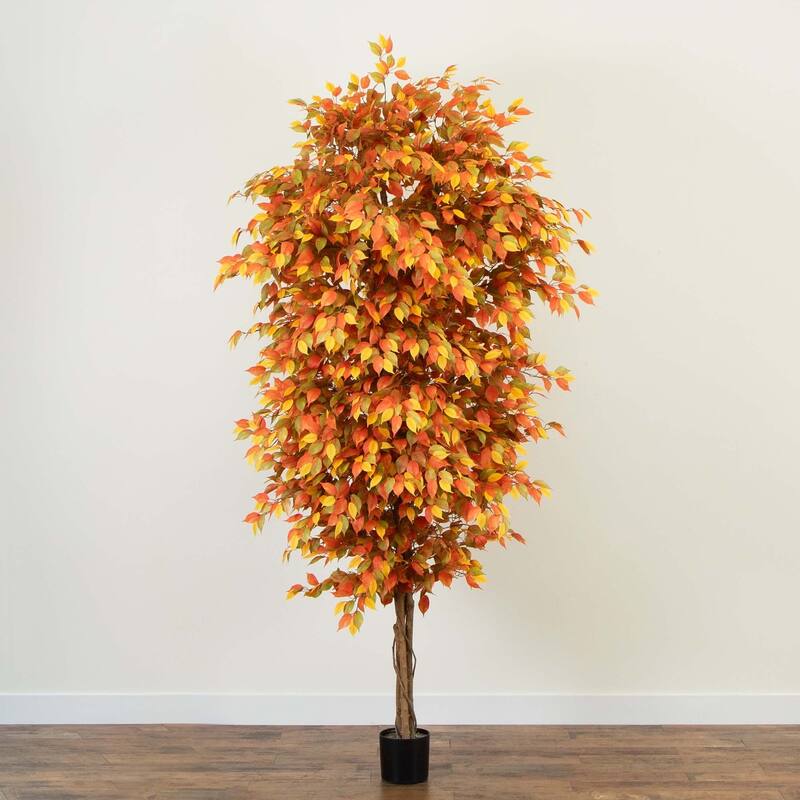 Ficus Potted Artificial Tree - 9' - Unlit