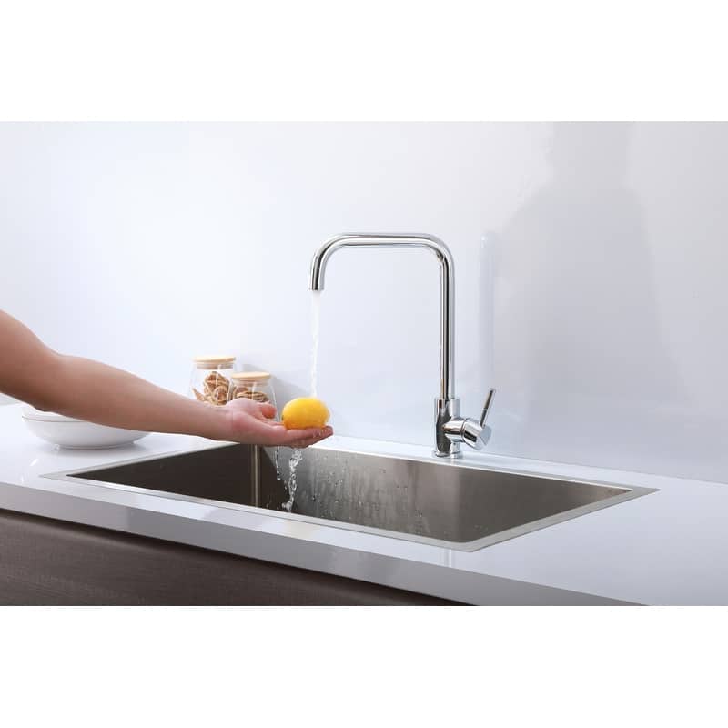 Indigo Home Single Handle Pull Down Sprayer Kitchen Faucet