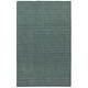 preview thumbnail 2 of 43, Style Haven Heathered Solid Hand-crafted Plush Wool Area Rug 10' x 13' - Blue - Runner/Rectangle