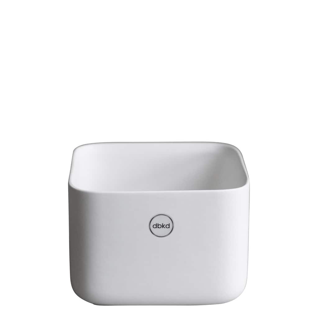 CUBE Planter White- ND - White