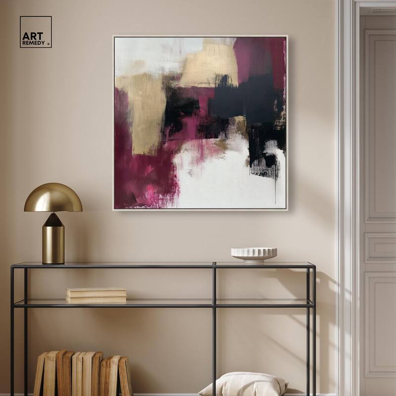 Golden Dusk I Canvas by Art Remedy