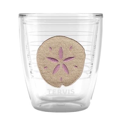 Tervis Beachcomber Collection Sand Dollar Made in USA Double Walled Insulated Travel Tumbler, Sand Dollar - 12oz