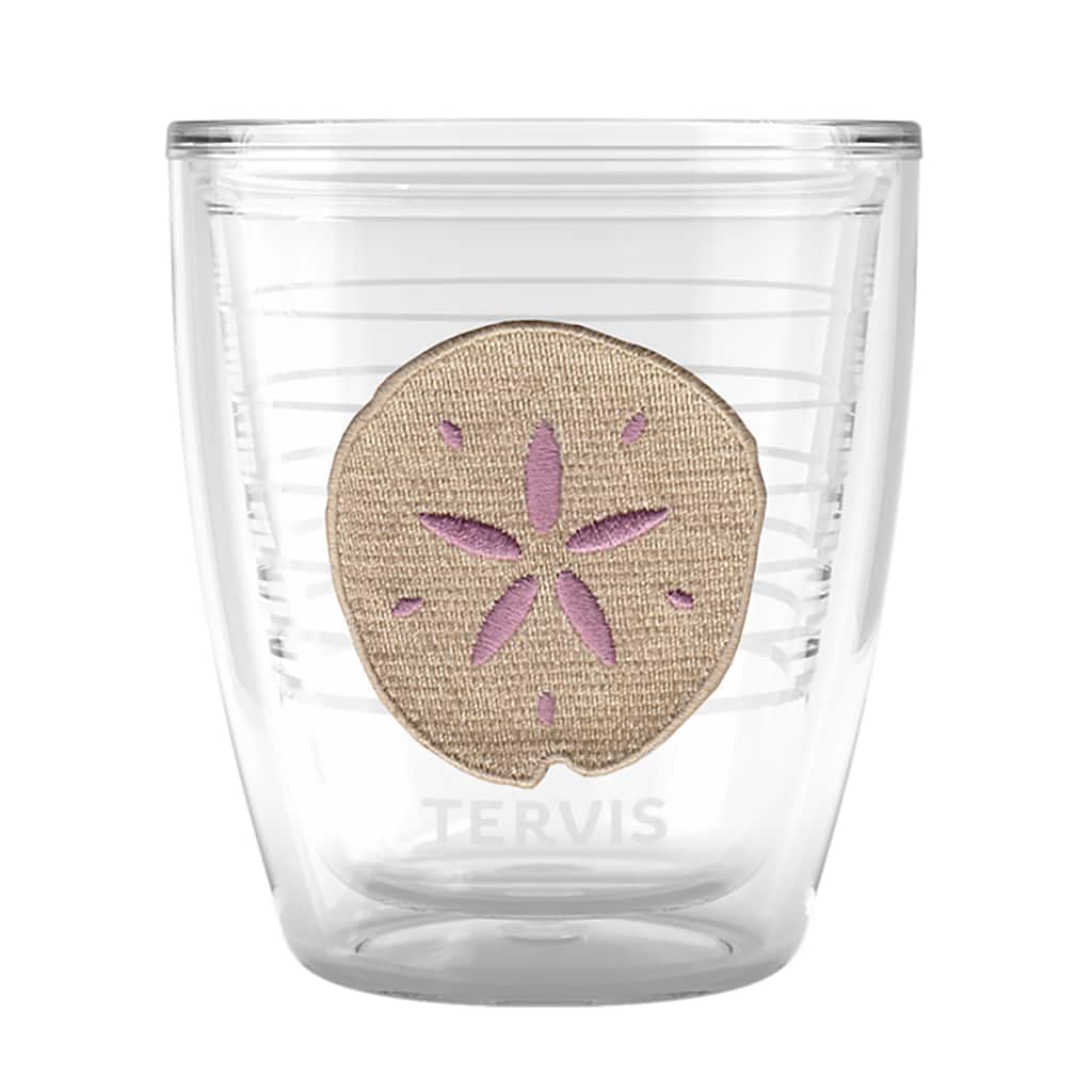 Tervis Beachcomber Collection Sand Dollar Made in USA Double Walled Insulated Travel Tumbler, Sand Dollar - 12oz