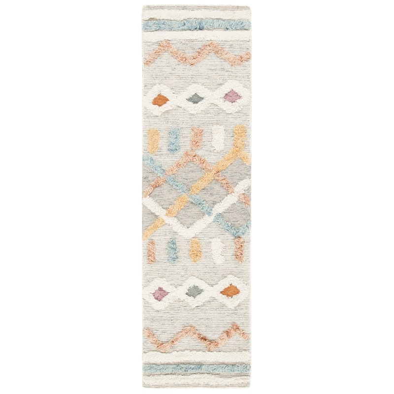 SAFAVIEH Handmade Kenya Linka Modern Wool Rug