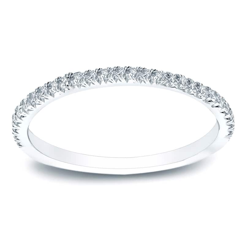 Auriya 14k Gold Diamond Wedding Band 1/2ct TDW