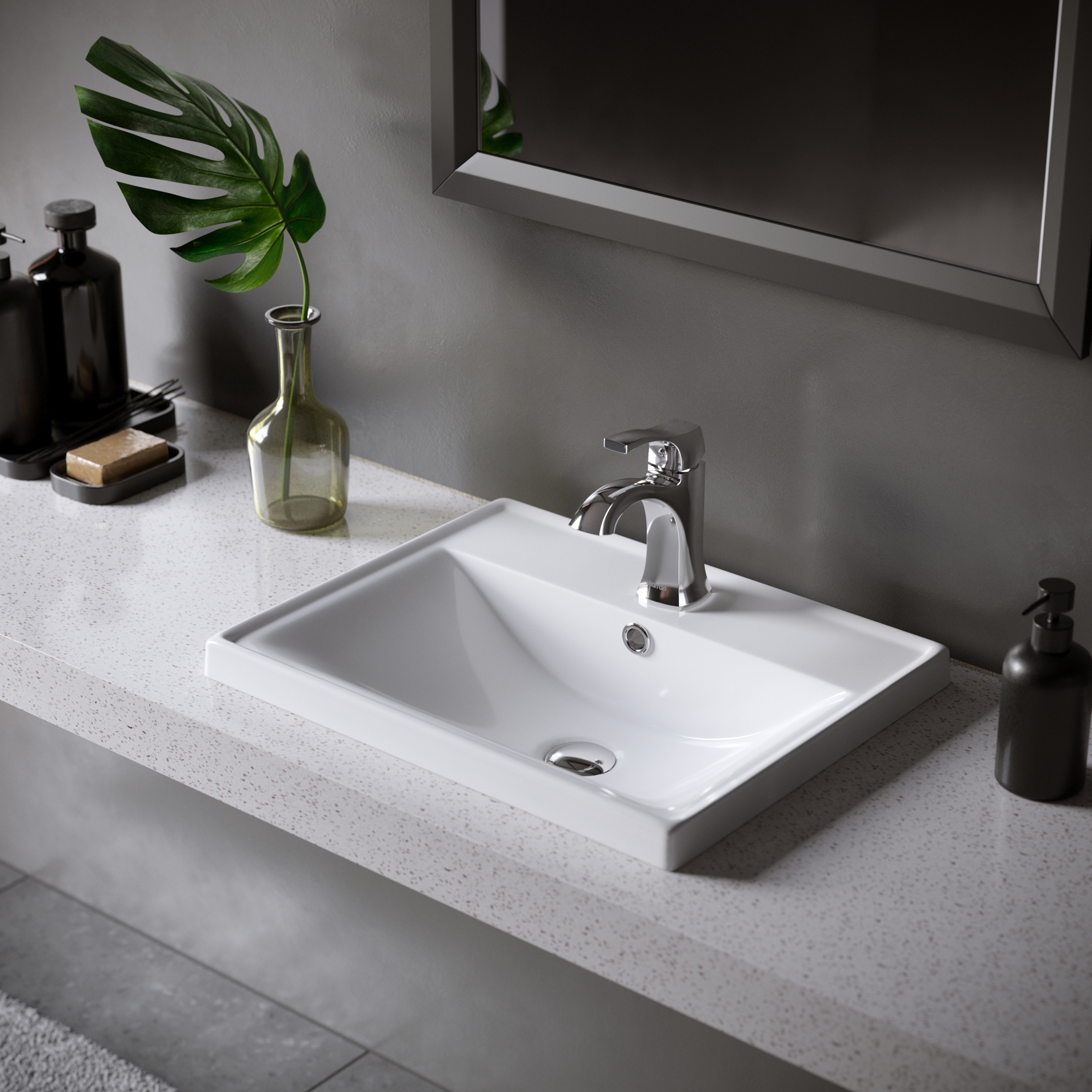 Top mount bathroom sink sale
