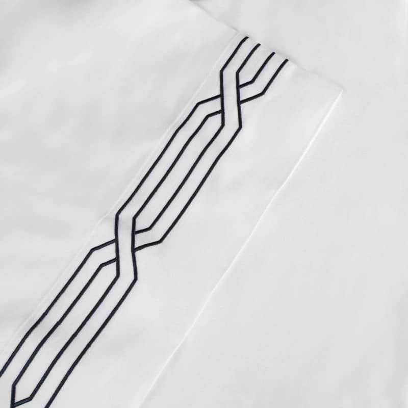 Superior LUX 7 PC Egyptian Cotton Embroidered Bundle