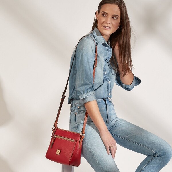 dooney and bourke pebble leather crossbody
