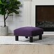 preview thumbnail 64 of 130, The Curated Nomad Performance Fabric Stardust Square Upholstered Footstool Ottoman
