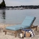 preview thumbnail 17 of 52, Arden Selections Oceantex Outdoor Chaise Lounge Cushion 72 x 21
