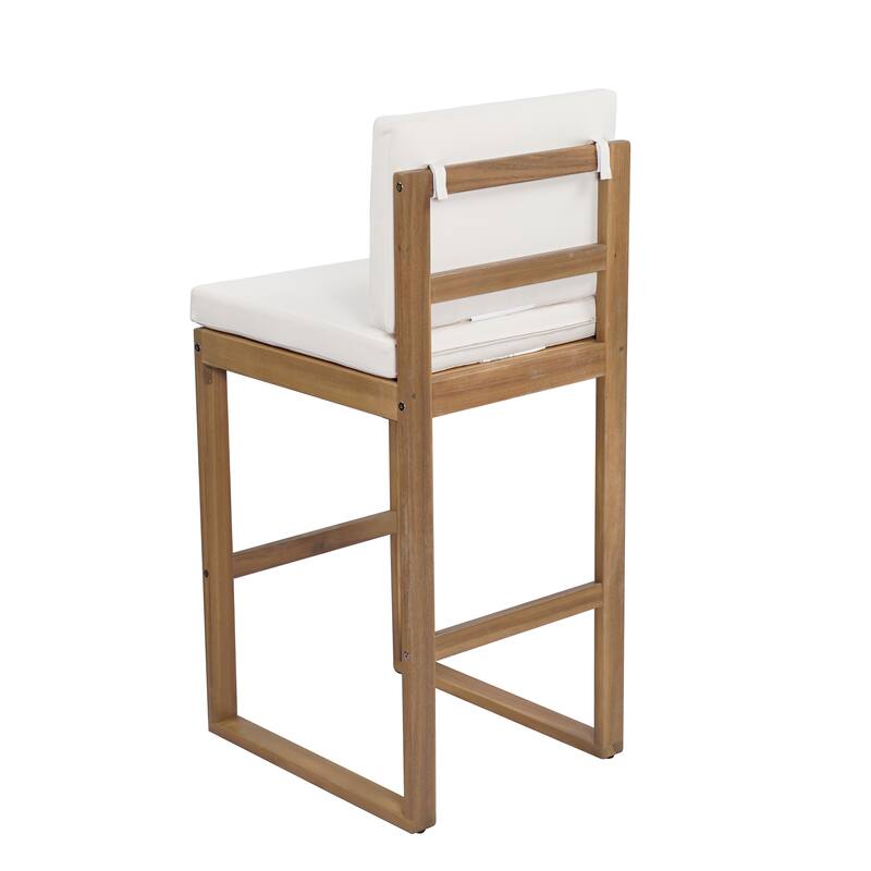 Christopher Knight Home Cole 3-piece Outdoor Acacia Wood Bar set