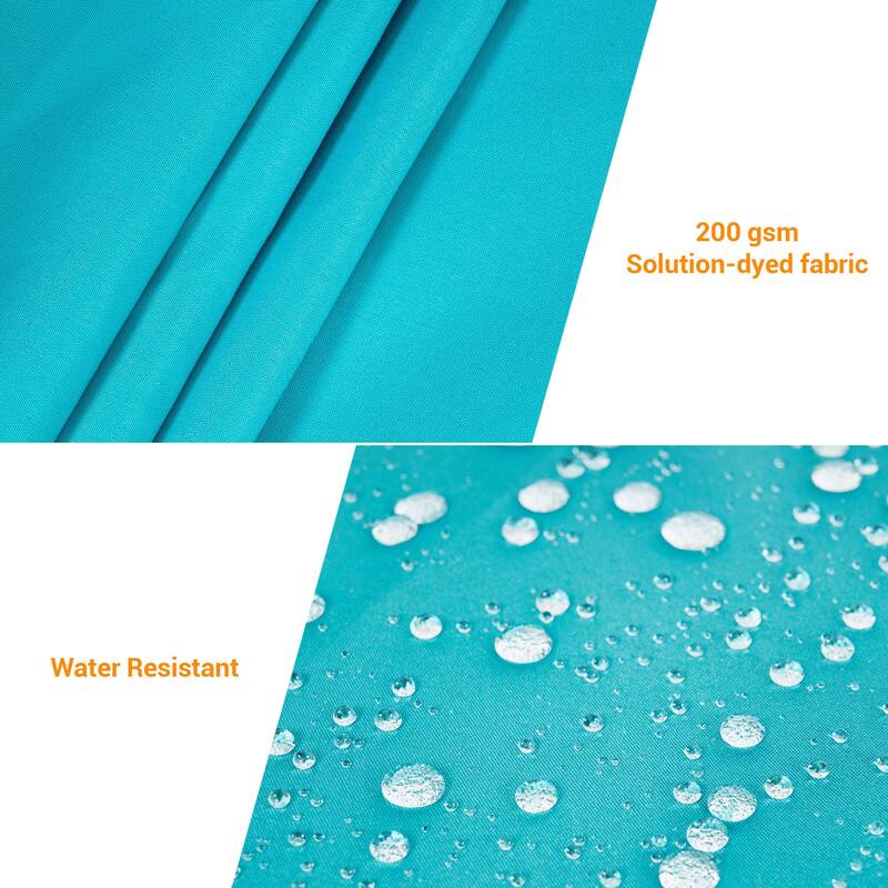 BONOSUKI Aluminum 10 x 6.5ft Patio Market Umbrella,Tilt and Crank