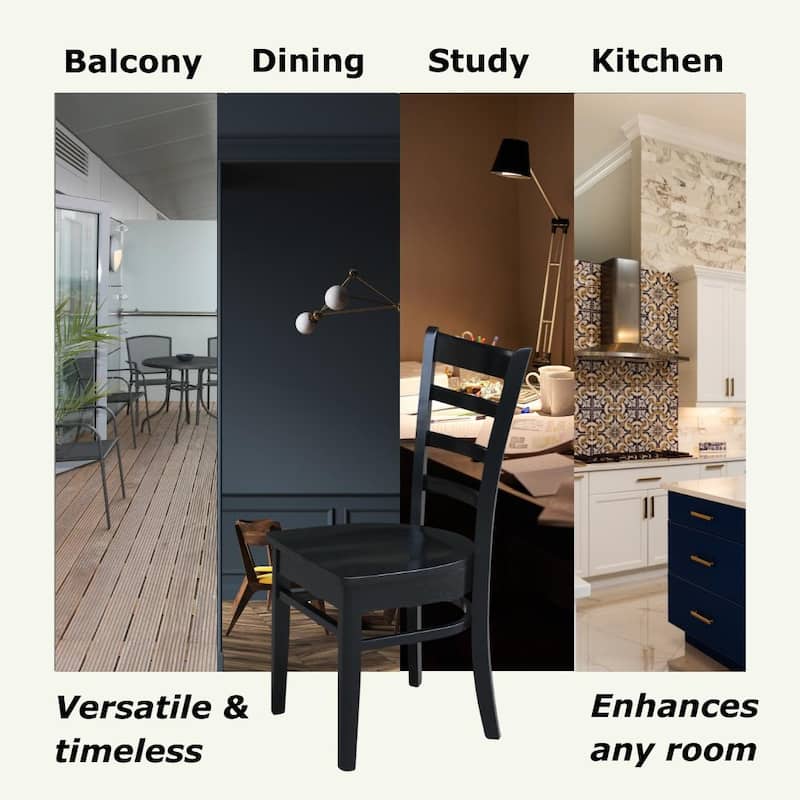 International Concepts Emily Side Chairs - Set of 2