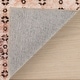 preview thumbnail 3 of 5, Padma Lakshmi Feline Dotted Stripe Washable Area Rug