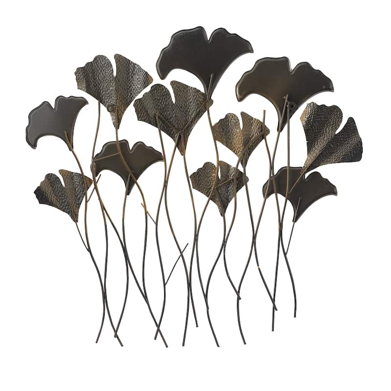 Gold Metal Bohemian Nature Wall Decor