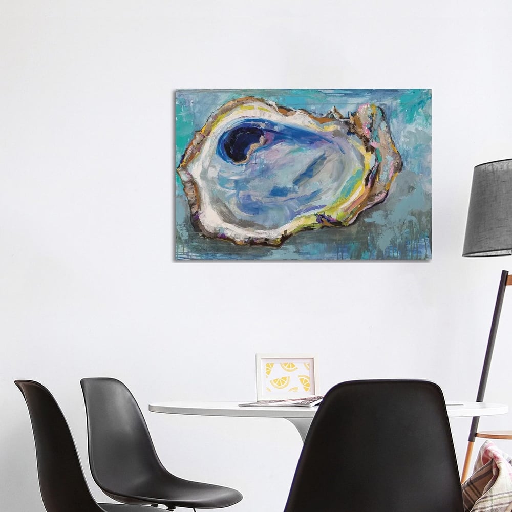 iCanvas "Oyster Two" by Jeanette Vertentes Canvas Print