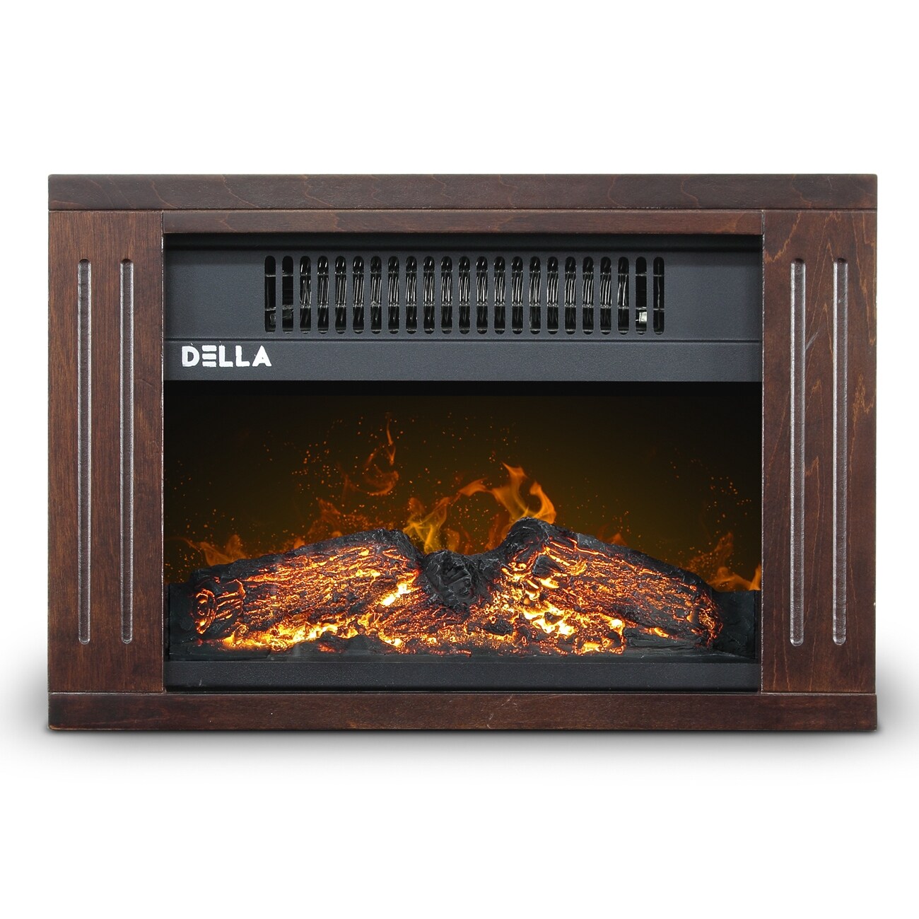 Shop Della Mini Desk Tabletop Electric 750 Watt Hearth Fireplace