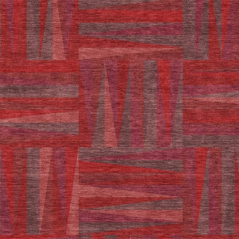 HomeRoots Geometric Transitional Rectangle Outdoor Rug