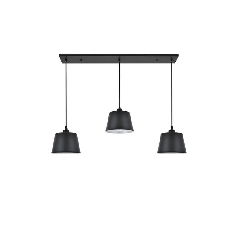 Nota 3 light black Pendant