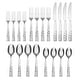 preview thumbnail 2 of 1, Cambridge Blossom Sand 20-Piece Flatware Set