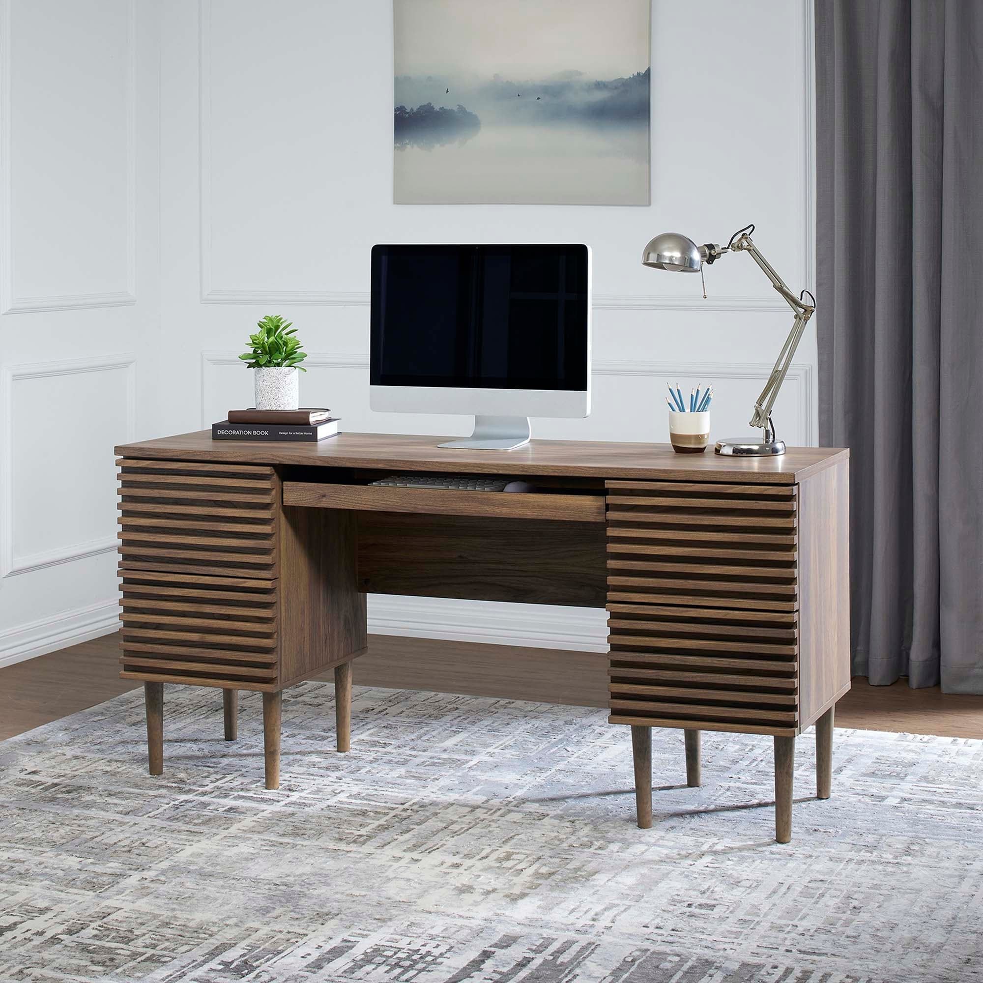 Modway render on sale writing desk