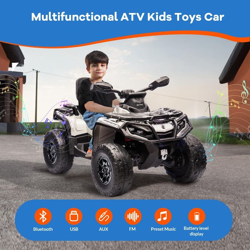 2 Seater Ride On ATV for Kids