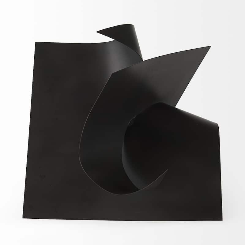18" Contempo Antiqued Abstract Sculpture - 18"W x 18"D x 18"H