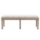 preview thumbnail 7 of 6, AOOLIVE End of Bed Bench Upholstered Entryway Bench,Beige