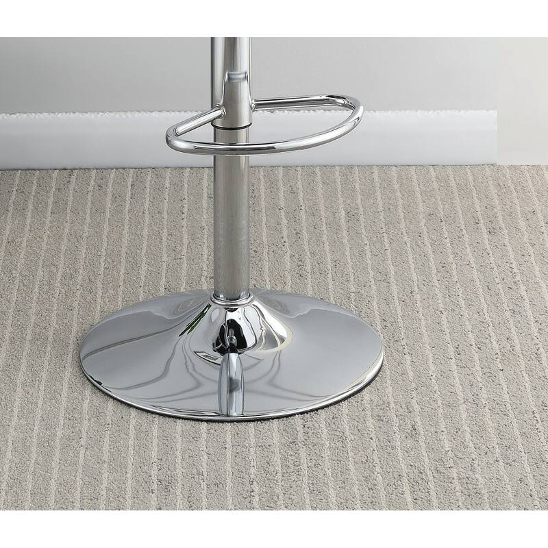 Bar Stools Set of 2, Adjustable Counter Low Back Bar Chairs with Footrest, Kitchen Island Stools with Metal Frame