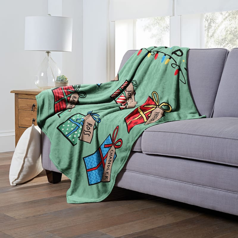 Warner Brothers Friends For the Friends Silk Touch Throw Blanket