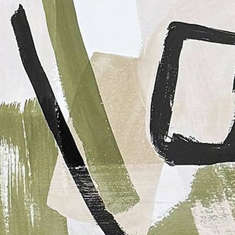 HomeRoots Set Of Two Sage Treasures II Brown Framed Wall Art