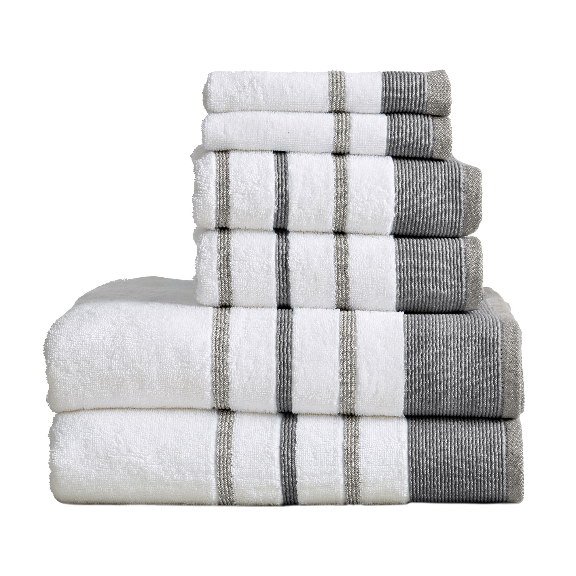 Sherry Kline Utopia Grey 3-piece Embellished Towel Set - On Sale - Bed Bath  & Beyond - 32898692