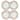 STP Goods Fleurs de Prairie Bone China Deep Soup Plate Set of 4