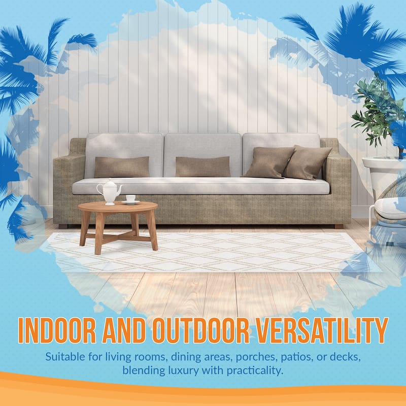 Island Retreat Ironwood Indoor/Outdoor Area Rug
