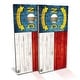 preview thumbnail 1 of 6, North Carolina Flag Outdoor Cornhole Board Set Backyard 2x4 - Include Carrying Case