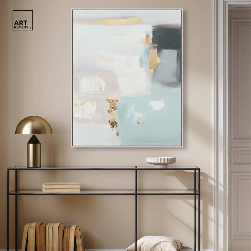 Misty Luxe I Canvas by Art Remedy