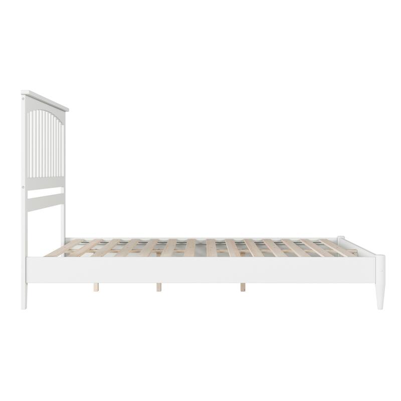 Becket Solid Wood Low Profile Platform Bed