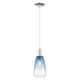 Option Polished Nickel / Sapphire Blue Shade