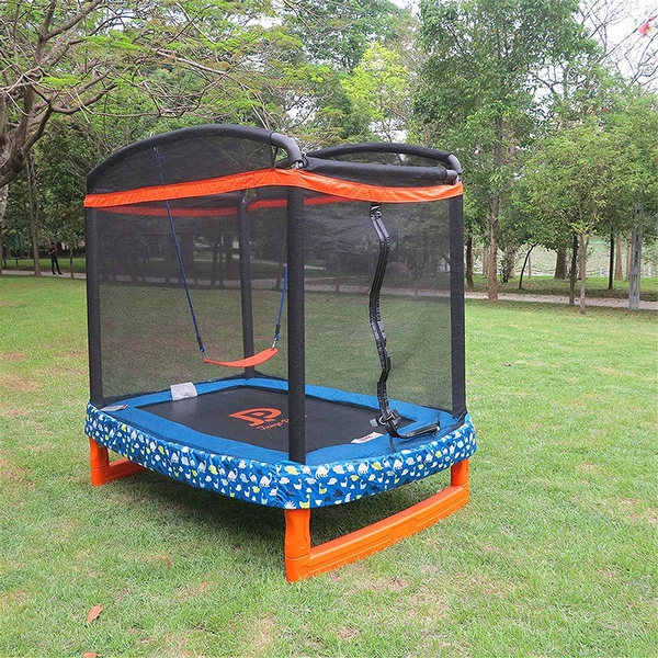 Toddler trampoline with slide online