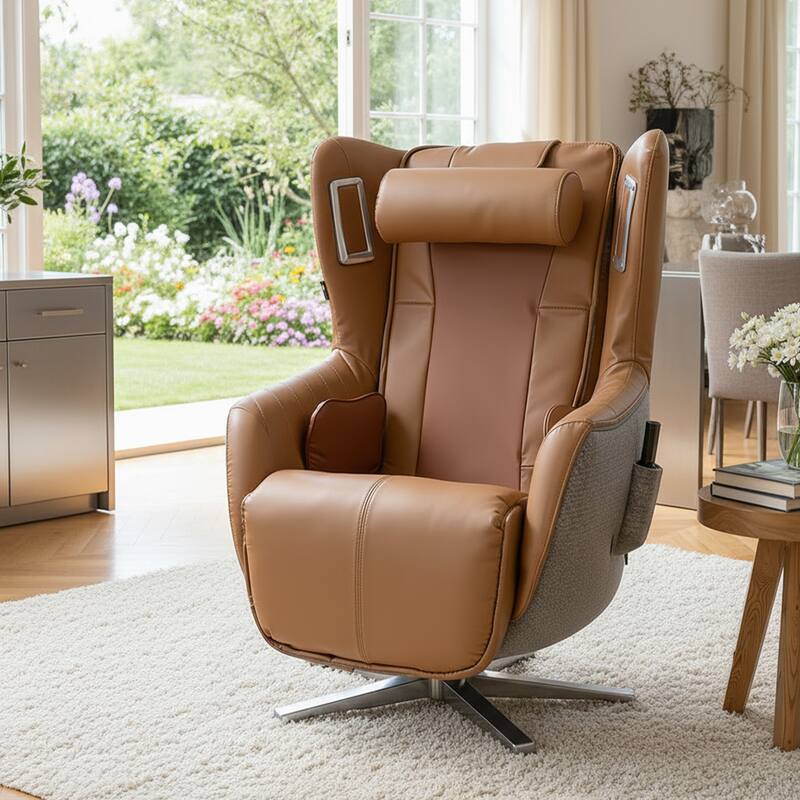 Advanced Zero Gravity Massage Chair Dual Heat Bluetooth Speaker System