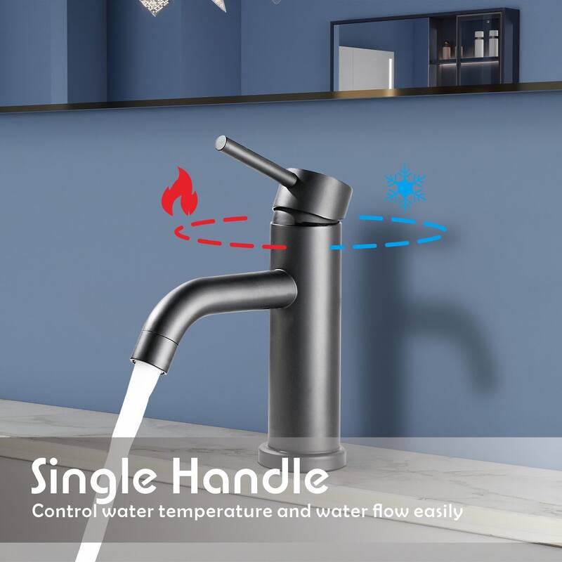 Topcraft Single Handle Bathroom Faucet