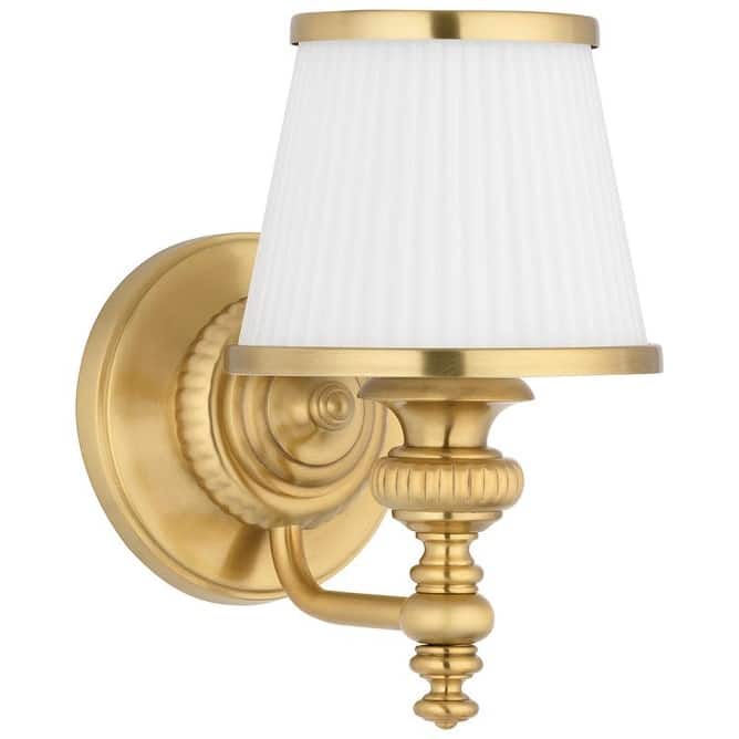 Hudson Valley Lighting Milton Single Light 10" Tall Bathroom Sconce