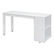 preview thumbnail 8 of 55, Full Loft Bed with Retractable Desk & Guardrails - Multi-Functional