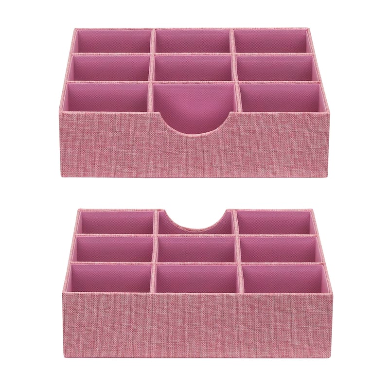 Household Essentials 9-Compartment Drawer Organizers