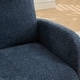 preview thumbnail 60 of 59, Mid-Century Modern Nursery Rocking Armchair Glider Rocker With Retractable Footrest For Living Room