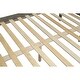 preview thumbnail 8 of 10, Gray Twin over Full Size Solid Wood Bunk Bed with Ladder & Fence