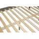 preview thumbnail 11 of 11, Twin XL over Queen Bunk Bed Separable Platform Bed with Ladder & Slat Support No Box Spring Needed Wooden Bunk Bed - Grey