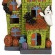 preview thumbnail 6 of 6, LED Lighted Ghostly Haunted House Halloween Decoration - 20"